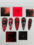 Piss in the Wind Press On Nail Set Inspired by Joji